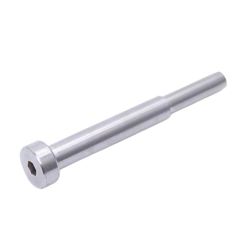 1/8" Edelstahl Unsichtbarer Empfänger und Pressklemmen-Endstück für 1/8-Zoll-Kabelgeländer, Gewindeendstück für Terrassentreppen