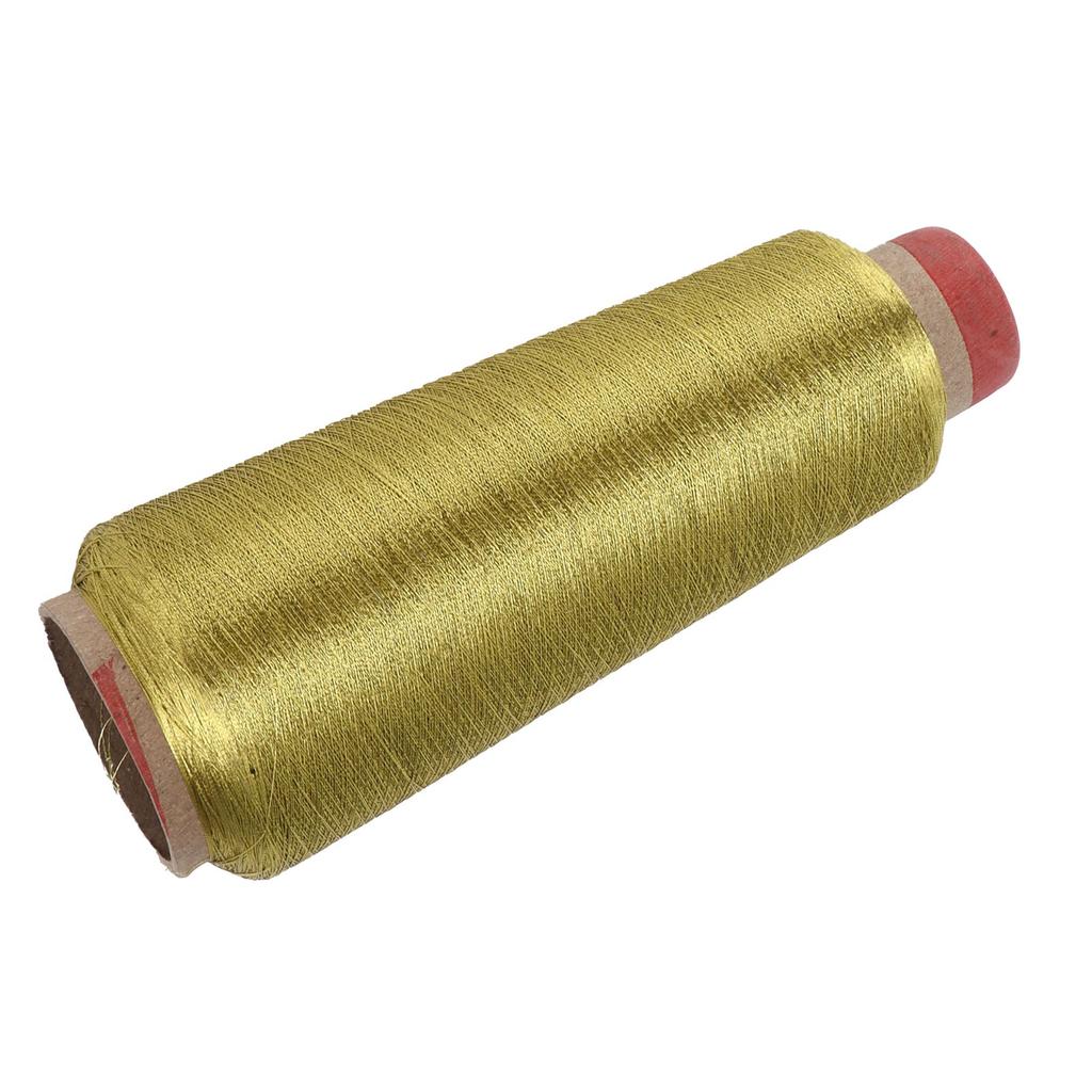 Sewing Thread HardWearing Household Polyester Yarns for   Embroidery Machine Project(Gold )