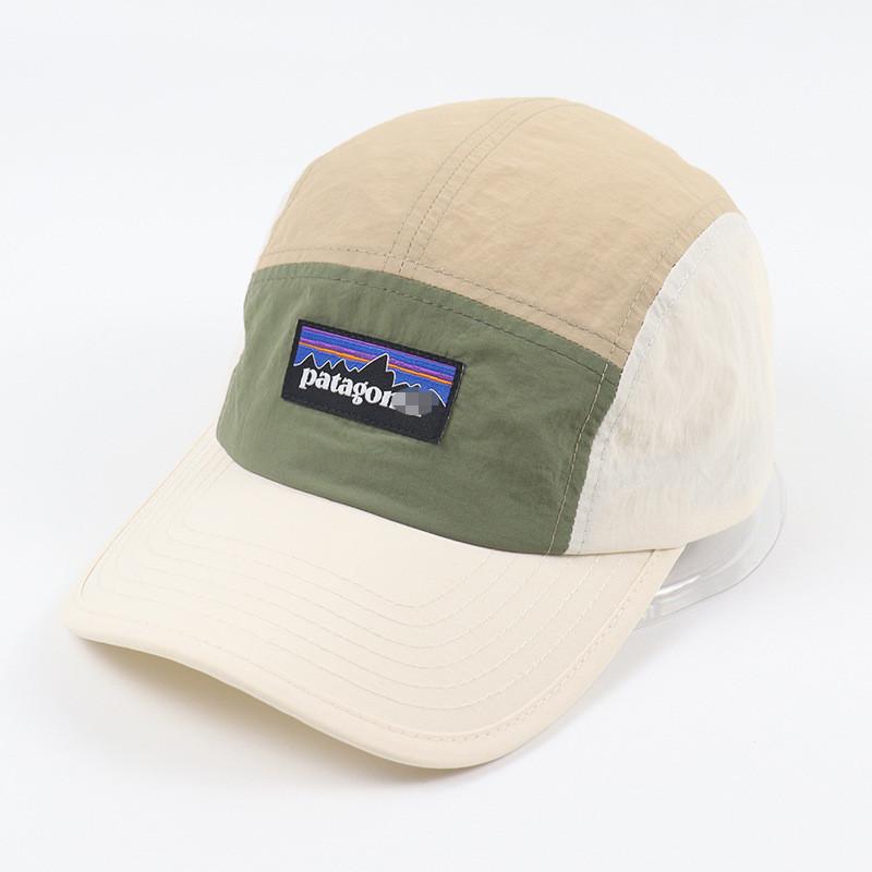 Vintage American Style Fivepanel Cap With Breathable Polyester For Outdoor Sun Protection