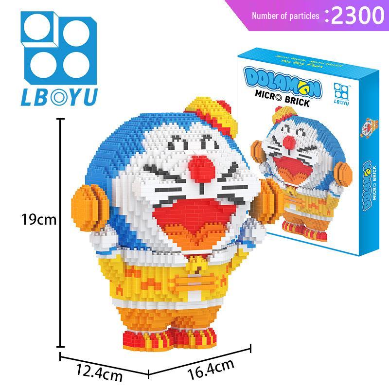 Le Bao Yu Educational Street Vendor Building Blocks for Kids and Adults – Micro Diamond Small Particles, One Piece