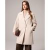 Sisui Nianhua Women's Elegant Wool Blend Coat