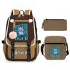Animation Cartoon With High Value Schoolbag, Primary And Secondary School Students Leisure Backpack, Pencil Bag Set