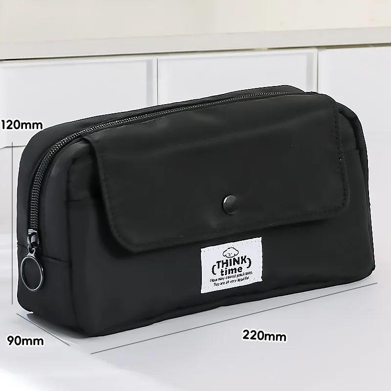 Transparent Pencil Case with Large Capacity, Multi-functional Stationery Bag, Meirad New Design, Ideal for Storage