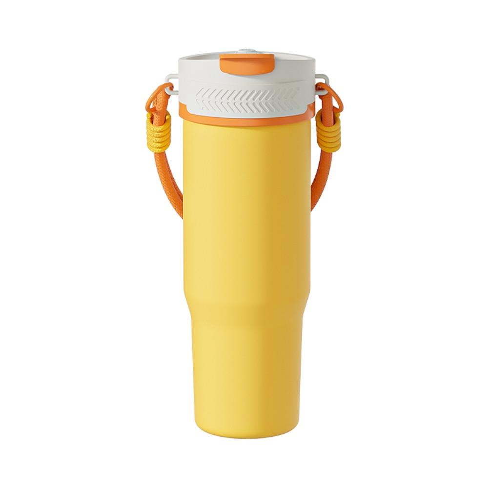 Large-Capacity Portable Blender USB Charging Coffee Mug Electric Juicer Cup Office жёлтый