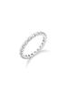 Hyeres Lor Essence Silver (W) Modern Tennis Ring 2.5Mm White Hl4R42408W9
