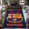 Fc Barcelona Personalized Name Floor Rug Office Rug Suitable for Bedrooms Kitchen Balcony Outdoor Antislip Carpet Anime Office Decor