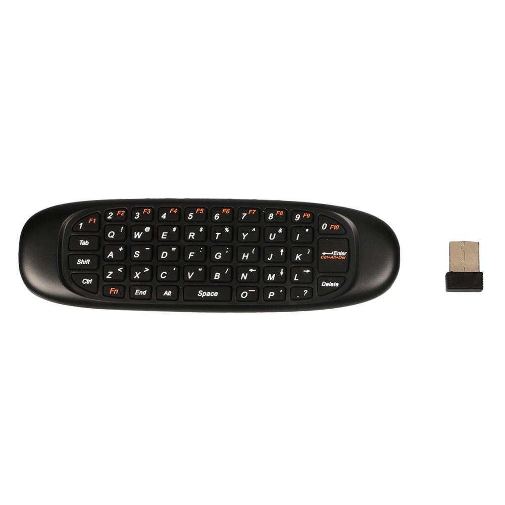 Popular T10 2.4G Wireless Air Mouse Remote with Dual-Sided Keyboard for Android