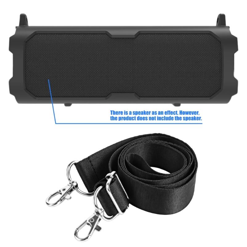 Soft Elasticity Skin Silicone Case For Sound Party Soundbox Shoulder Bag 360Degree Coverage Lightweight And Travel Friendly