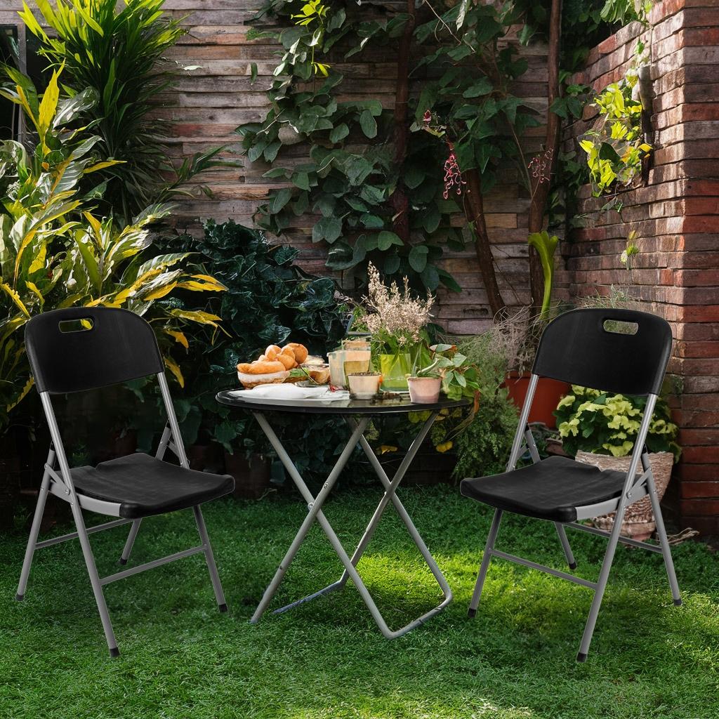 BLACK catering chair