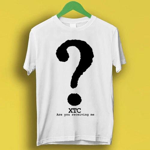 

XTC Are You Receiving Me New Wave Rock Music Retro Cool Top Tee T Shirt P3211 L