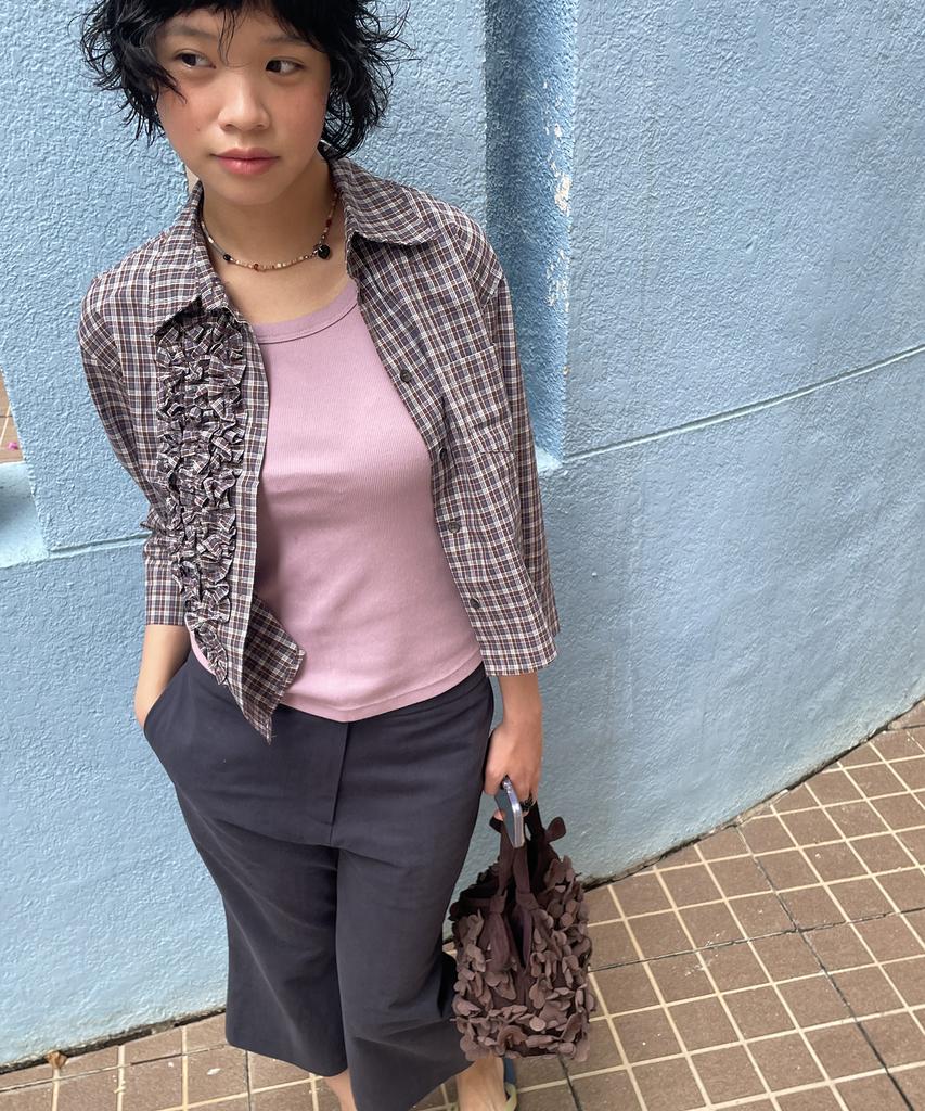 Kikoji Ankle Length Pants Navy
