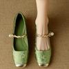Women S Retro Versatile Mary Jane Shoes Lightweight Casual Shoes