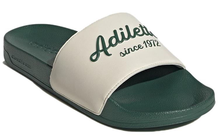 Adilette Adidas Slide 'White Collegiate Green' GW8749