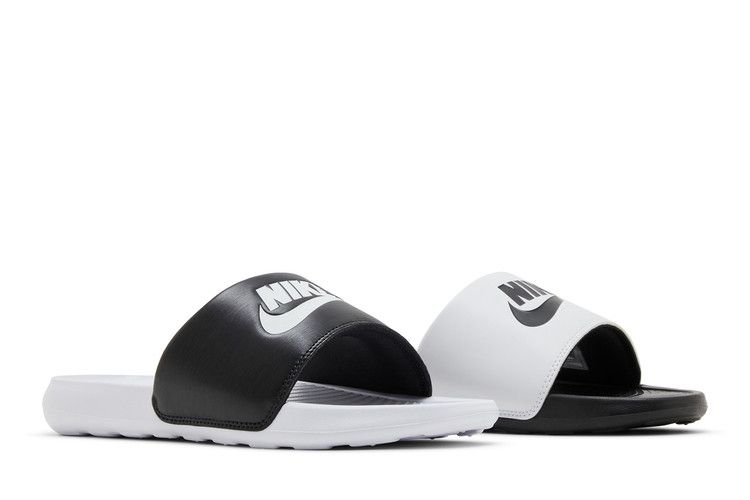 Nike Victori One Slide Mix 'White Black'