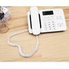 Telephone Handset Cord Modular Coiled Phone Curly Cable (15 Feet, White)