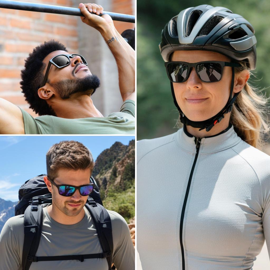 MAXJULI Oversized Z87 Sunglasses TR90 Ultralight UV400 Protection Wide Fit for Men Women Big Heads Fashion Z8244