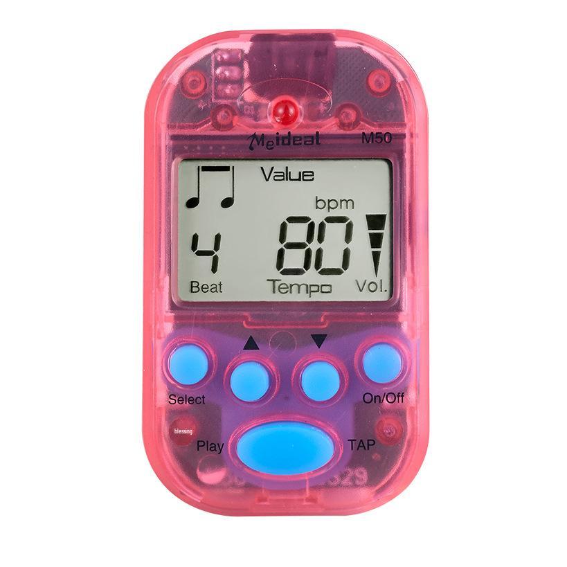 Meiyousi M50 Mini elektronický metronom pro klavír, kytaru, housle a guzheng