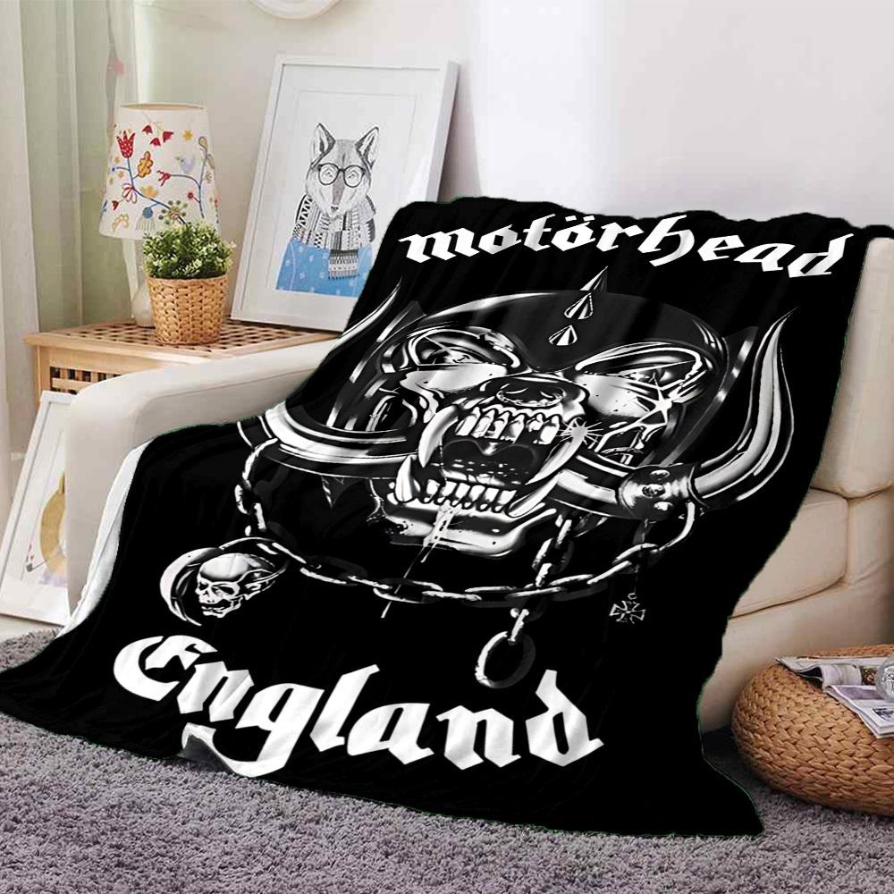 

1pc Motrhead England Themed Printed Soft and Comfortable Home Blanket, Small Throw Blanket, Nap Blanket, Suitable as a Gift l070 80cmx120cm(31inx47in)