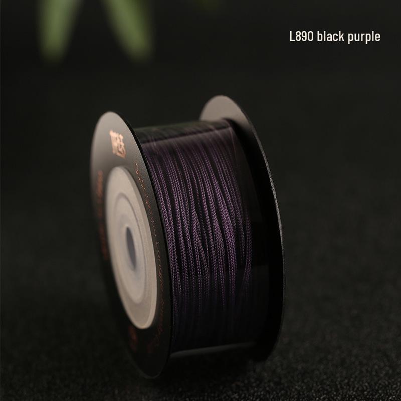 Dragon Knot High-A Jade Thread: Eco-friendly, Colorfast Jewelry Weaving Cord, 79 Colors, Handmade DIY Bracelet Material.