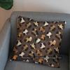 2D Colorful Geometric Leopard-Printed Pillow Cover Pattern Cushion Cover Suitable For Sofa Bedroom Car Pillow Cover
