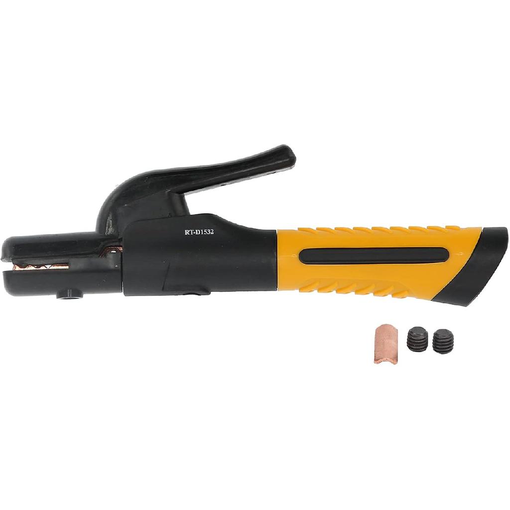 Stick Electrode Holder 800A Jaw Design Welder Holding Clamp Welding Rod Plier Welding Rod Clamp Welding Electrode Holder for Welding Machine Brass