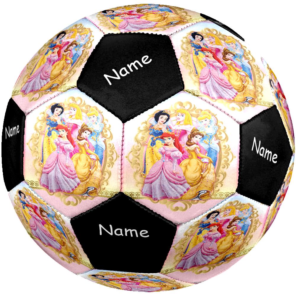 Custom Name Princess Theme Size 5 Soccer Ball, Suitable for Both Indoor and Outdoor Matches, a Gift Suitable for Everyone.