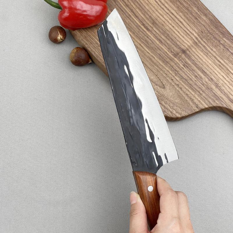 Couteau de Chef de Cuisine Professionnel Acier Inoxydable Désosseur Hachoir Boucher Boeuf Viande Hachoir Coupe-Légumes Couteaux de Cuisine
