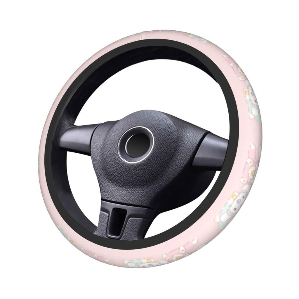 Shimmorol Steering Wheel Cover for Cars, Light Vehicles, Steering Wheel Cover, Stylish, Anti-slip, Stain