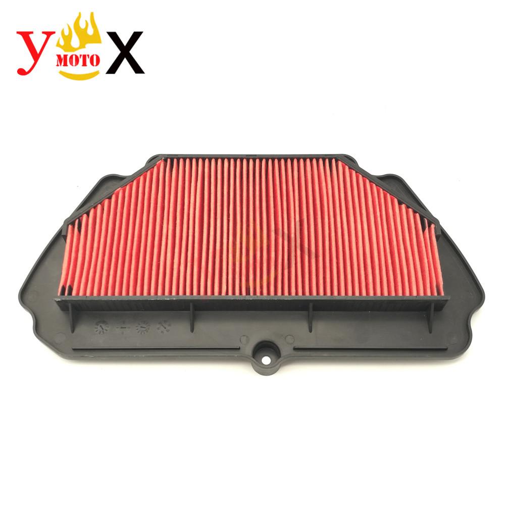 ZX6R Sport Bike Motorcycle Cotton Gauze Air Filter Intake Cleaner System For KAWASAKI ZX-6R 2009 2010 2011 2012 2013 09-13