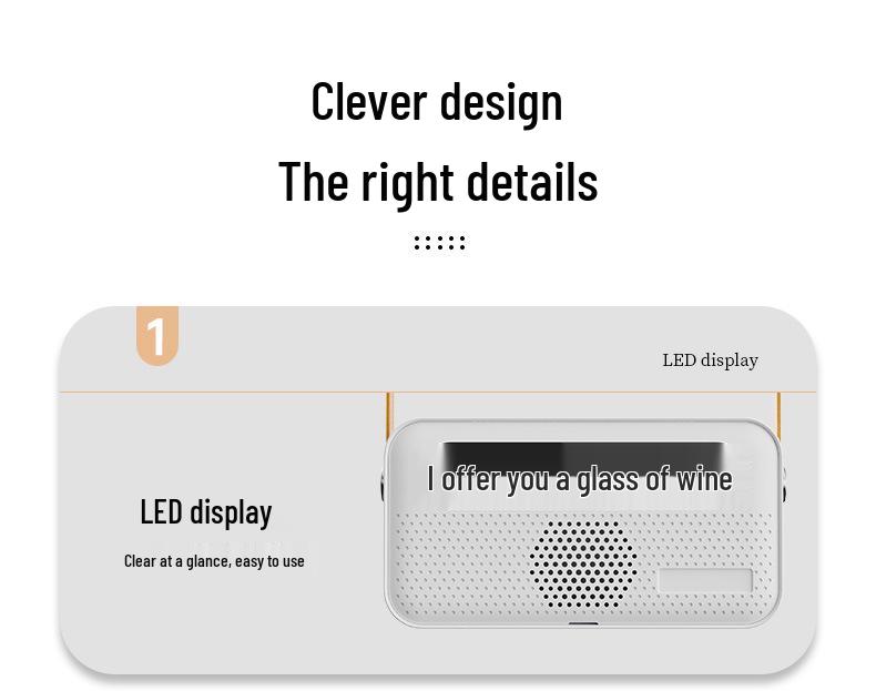 Karaoke Y8 Portable Wireless Bluetooth Speaker with Mic & Lyrics Display for Kids