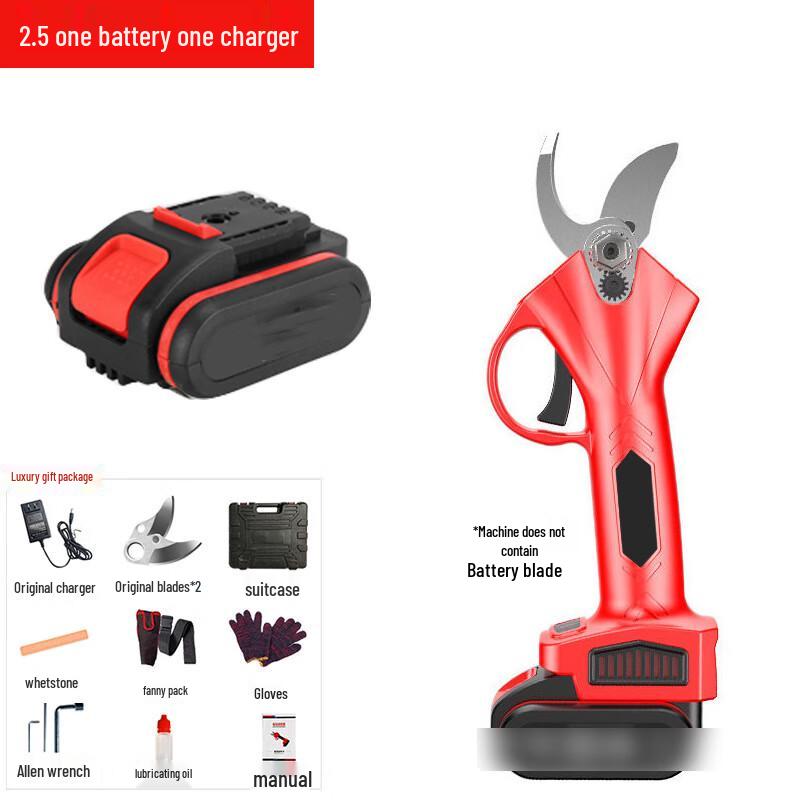 Cordless Electric Pruning Shears CN plug (adapter included)
