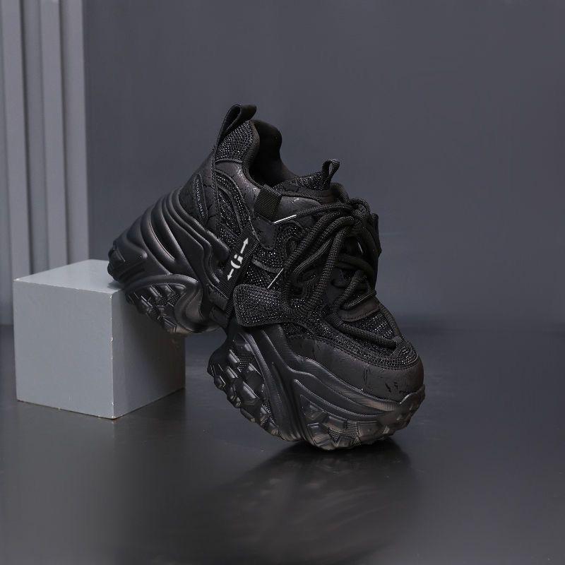 High-ankle Platform Sneakers for Women, New Style, Casual Sports Shoes, Platform Slippers