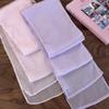 Adjustable Long Silk Scarf Thin Ribbon Neckerchief French Chiffon Silk Scarf  Dress Decoration
