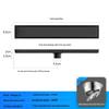 Bright Light 304 Stainless Steel Invisible Floor Drain - Odor-Resistant for Hotel Showers
