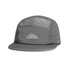 5 Panel Short Brim Letter Embroidered Baseball Cap, Mesh Quick‑Dry Solid Hat For Men Women Outdoor Sports Fashion Headwear