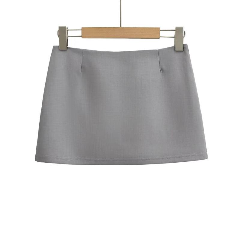 Schicker Retro-Sommerrock mit niedrigem Bund: Schlankmachender & Flirty Kurzer Rock für Damen