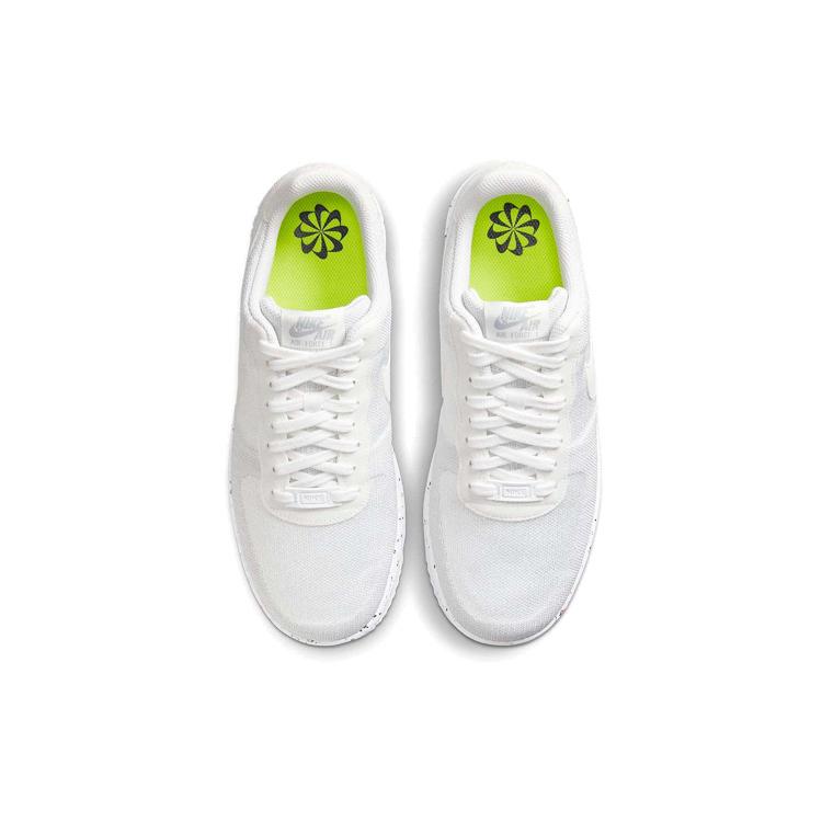 New Nike Air Force 1 Low Crater Flyknit White DC4831-100