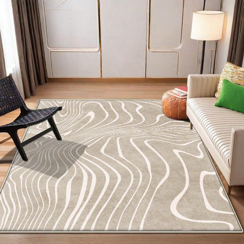 Modern Area Rug For Living Room Under Coffee Table Bedroom Large Non-Slip Machine Washable