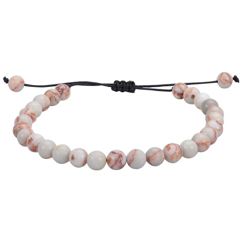 Fashion Natural Stone Tiger Eye Bracelet Lava Rock Bracelet Stress Relief Bracelets Unisex Jewelry Gifts