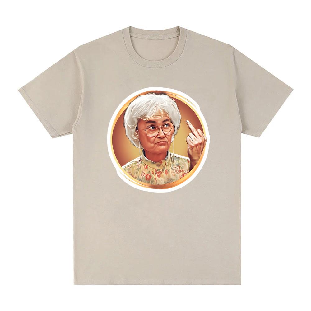 Golden Girls T-shirt Unisex 100% Cotton Tee-shirt Graphic Printing Kawaii Round Neck Tshirt Short Sleeve Casual Fashion Clothes