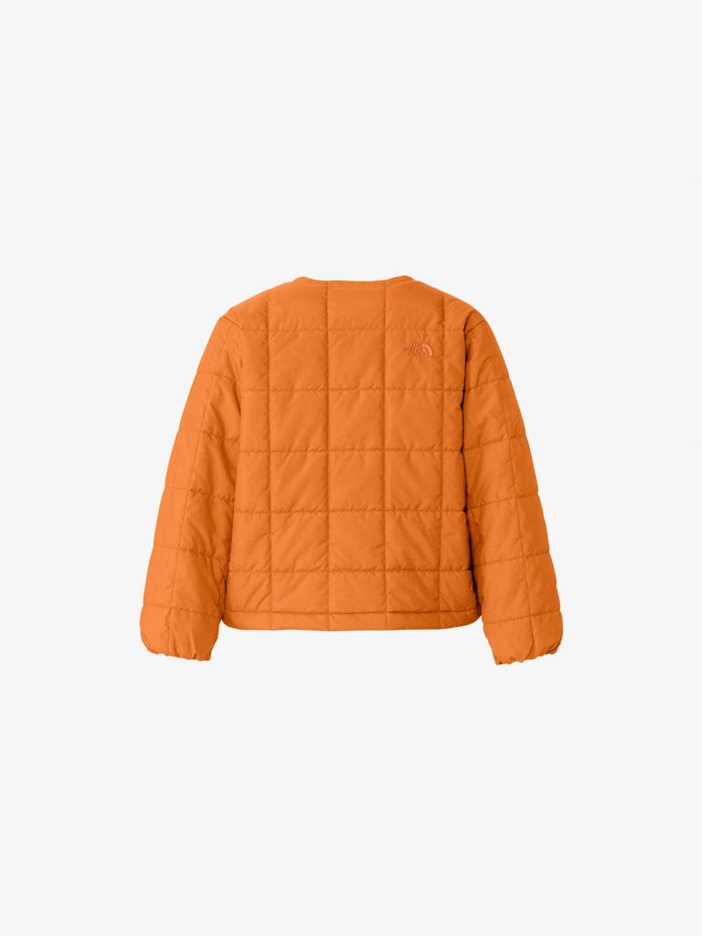 The North Face T Meadow Warm Yam Size 120 Jacket, Orange,