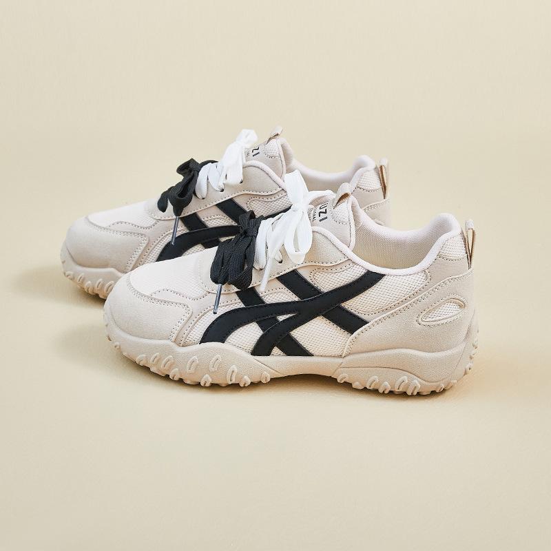 

Повседневные кроссовки для пап для женщин Удобные массивные кроссовки на платформе для бега Нескользящие шнуровка Дышащие кроссовки для ходьбы Женские тренировочные теннисные кроссовки 40 хаки