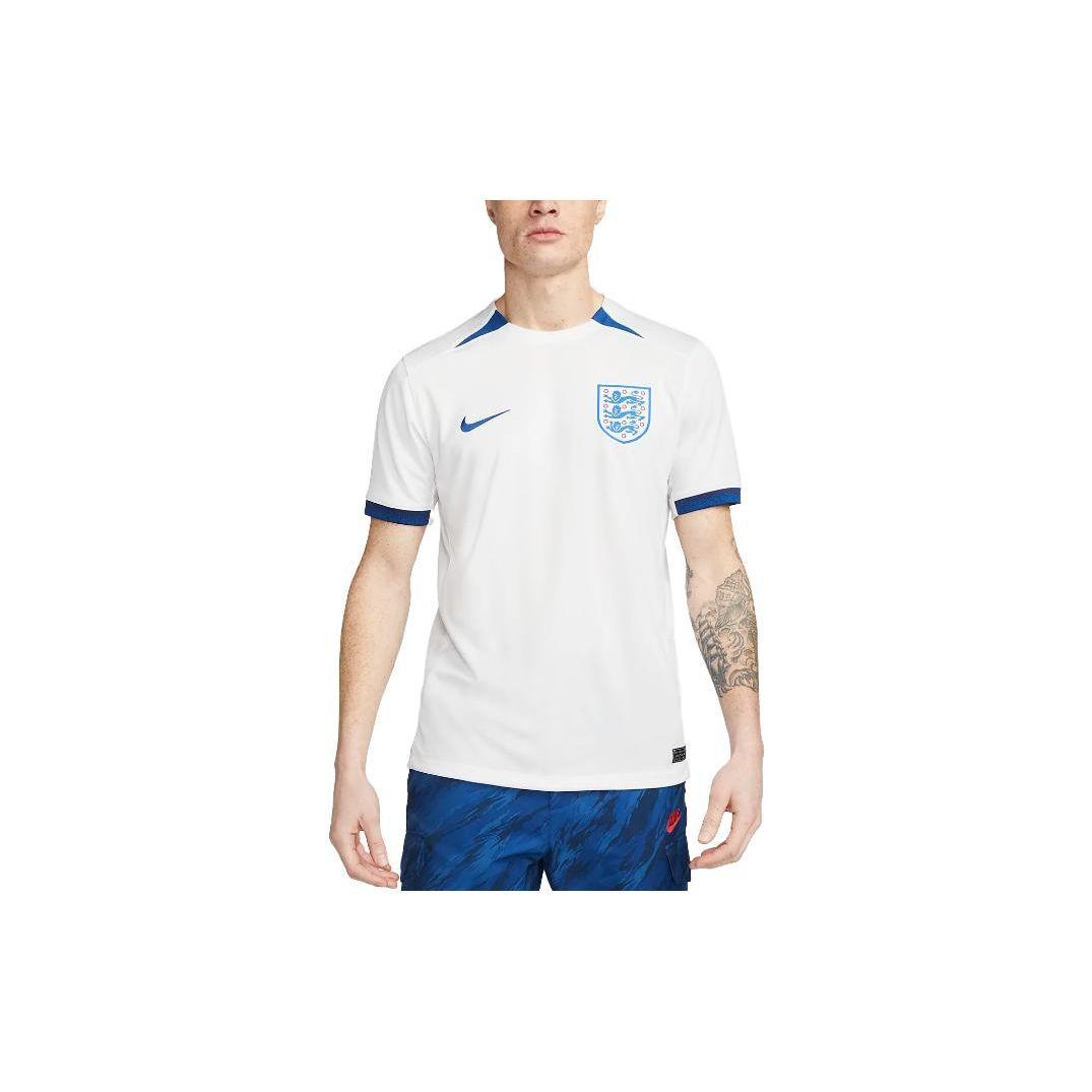 

Nike Англия 2023 Stadium Home Футболка с круглым вырезом и графическим принтом Мужские топы Белые DR3960-121