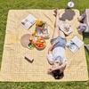 Koc piknikowy Ruilin odporny na piasek i wodoodporny - Szybkoschnąca duża mata outdoorowa na plażę, kemping i podróże