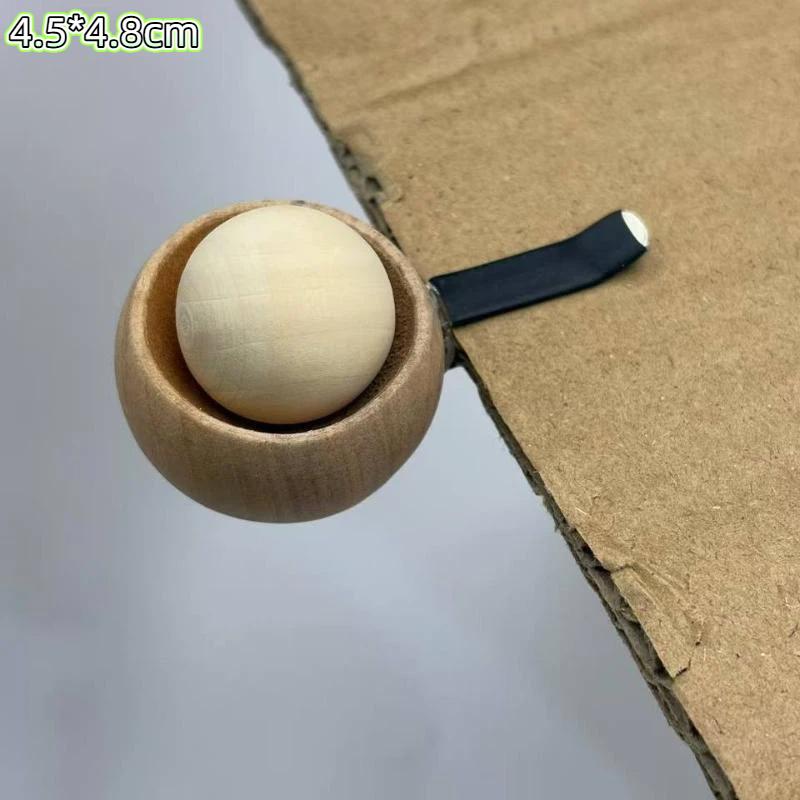 Spherical Wooden Car Essential Oil Diffuser Car Aromatherapy Clip Car Air Freshener Auto Decoration