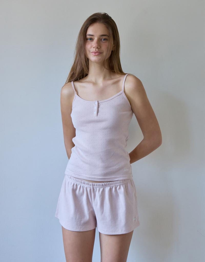 Seleu All Day Comfort Shorts (Baby Pink)