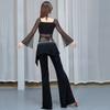 Professional Belly Dance Costume Set With Crop Tops Pants And And Hip Scarf For Stage Performances And Practice