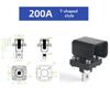 100/120/200/300A Vollkupfer Lithium-Batterie Energiespeicheranschlussklemme Batterieverbinder Batterie-Speicheranschlussklemme Pol