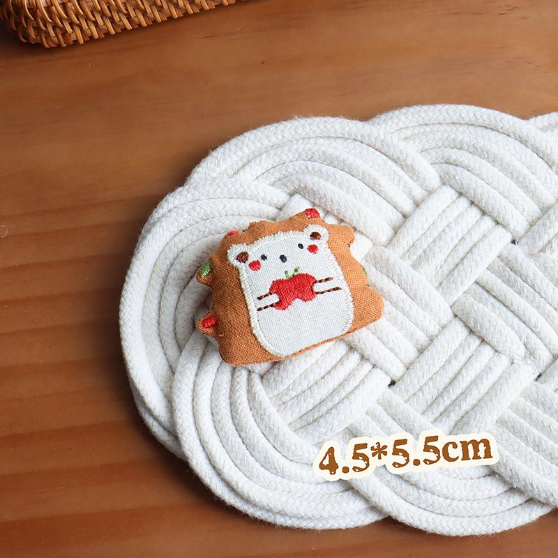 Korean Floral Rabbit & Cartoon Animal Hair Clip for Kids' Clothing Accessories