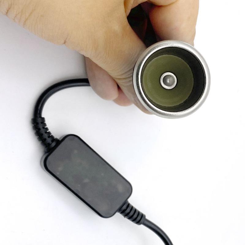 Cigarette Lighter Adapter Converter USB and Type C Cigarette Lighter Socket USB Male To Female Car Electronics Accessories